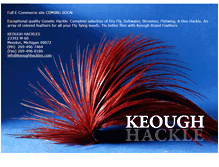 Tablet Screenshot of keoughhackles.com